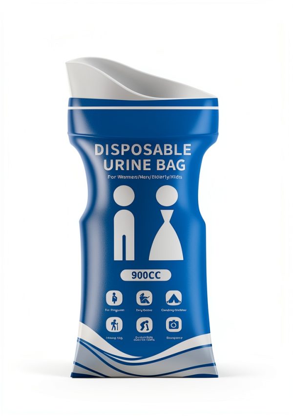 Portable Urine Bag Zonada Polypropylene Blue-4
