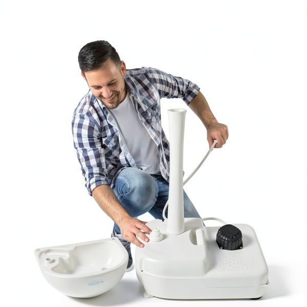 SereneLife Portable Sink Foot Pump Outdoor Handwashing-3