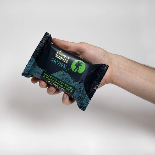 Combat Wipes Active Biodegradable Camping Wipes-2