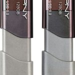 PNY Turbo Attaché 3 128GB USB 3.0 Flash Drive Silver-0