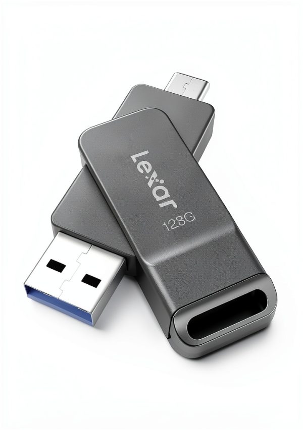 Lexar USB Flash Drives Titanium Grey 128GB-2