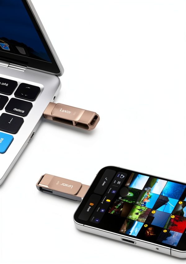 Lexar USB Flash Drives Titanium Grey 256GB-3