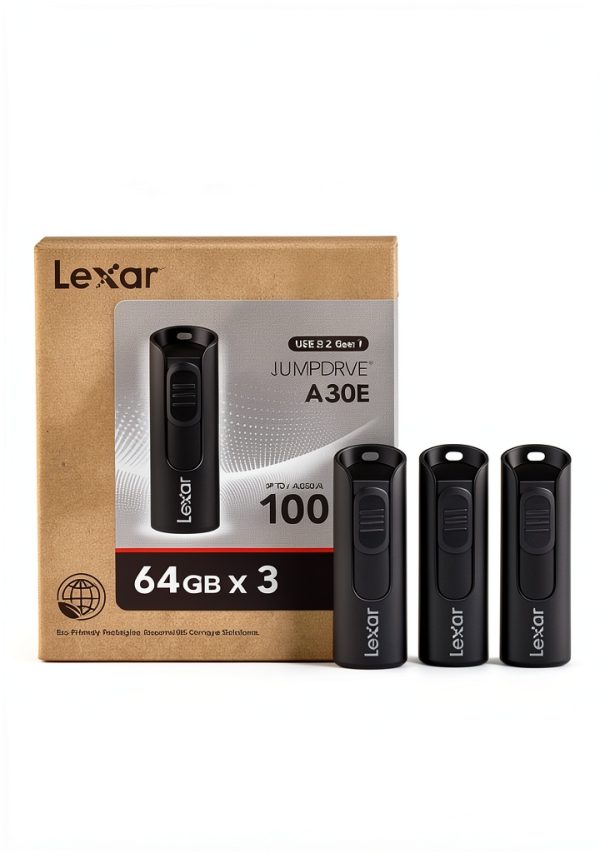 Lexar USB Flash Drives 32GB Black Portable-6