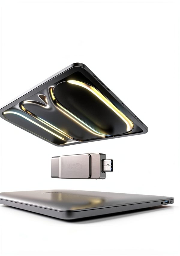 Lexar 256GB USB Flash Drive Champagne Silver-3