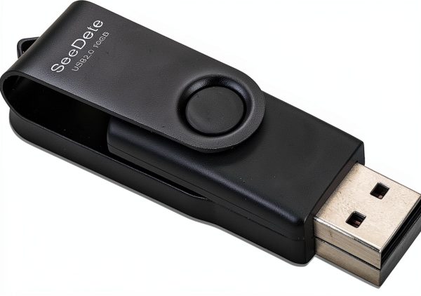 SeeDete 16GB USB Flash Drive Black-0