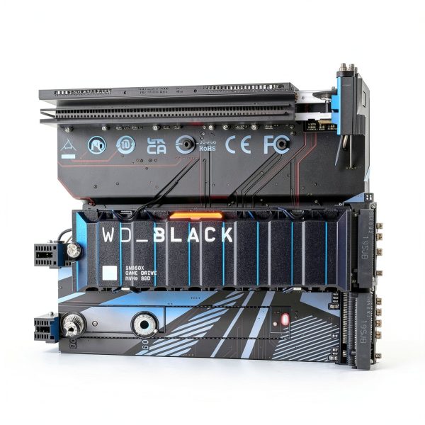 WD_BLACK SN850X NVMe SSD 4TB with Heatsink High Speed Gaming Storage-4