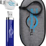 ThePhotoStick Omni 256GB USB Flash Drive Blue Gray Multi‑Device-0