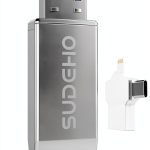 iPhone Flash Drive SUDEHO SUD029 MFi Certified 256GB Silver-0