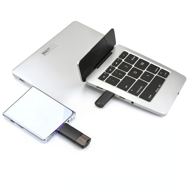 USB-C Flash Drive JOIOT Dual USB 3.0 128GB Black Portable Storage-1