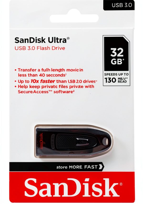 Western Digital USB Flash Drive 32GB Ultra Fit USB 3.0 – Multicolor-2