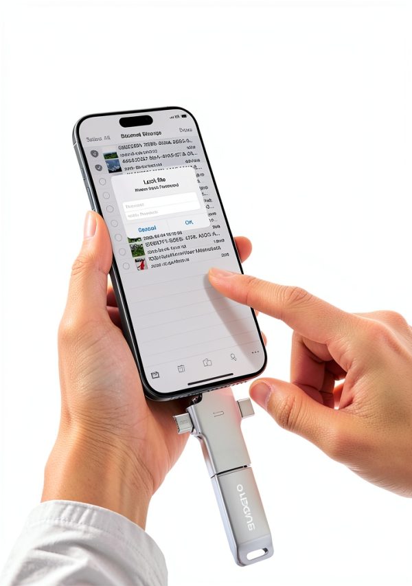 iPhone Flash Drive SUDEHO SUD029 MFi Certified 256GB Silver-7