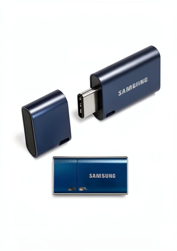 Samsung USB-C Flash Drive 256GB Blue Compact 400MB/s Read Speed-2
