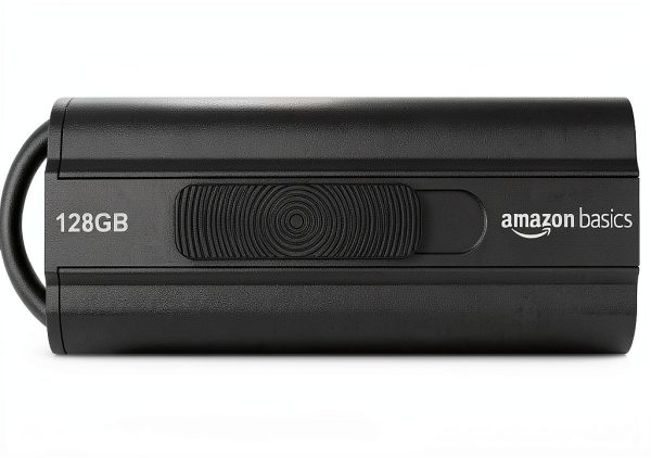 Amazon USB 3.1 Flash Drive 128GB Black Retractable LS21USB128G1-0