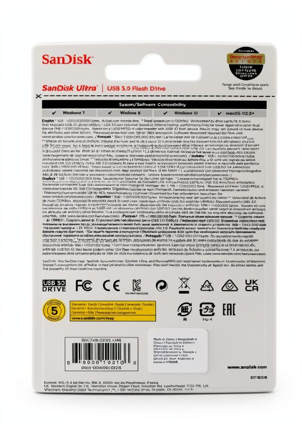 Western Digital USB Flash Drive 32GB Ultra Fit USB 3.0 – Multicolor-3