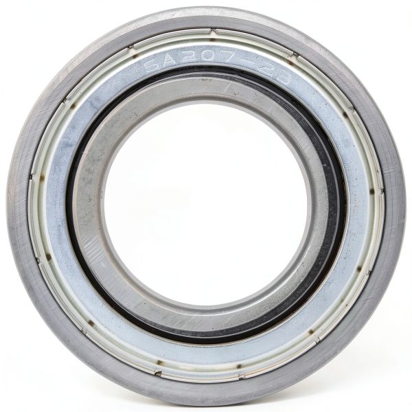 [2-Pack] SA207-23 - Insert Bearing - 1-7/16 in Bore - 2.835 in Outer Diameter - 1.531 in Width - 0.669 in Outer Ring Width - Eccentric Mounting Collar, Non-Relubricable-4