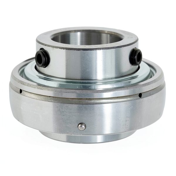 MAPLE ACE UC210-32 Insert Bearing 2" Bore, Spherical OD, R3 Triple Lip Seal with Set Screws and Lubrication Hole-0