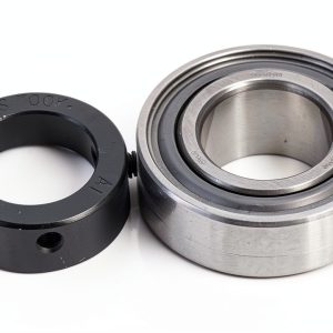 Timken RA100RRB AG Beveled Narrow Inner Ring Ball Bearing Insert with Eccentric Lock-0