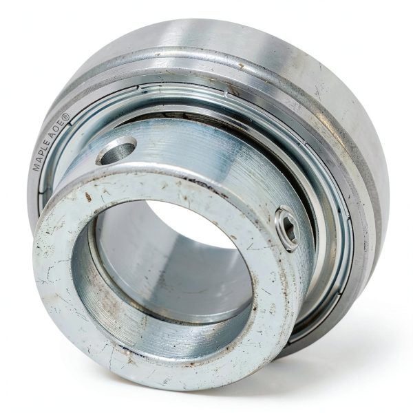 MAPLE ACE SA209-28 Insert Bearing 1-3/4" Bore, Spherical OD with Eccentric Locking Collar and Lubrication Hole-4