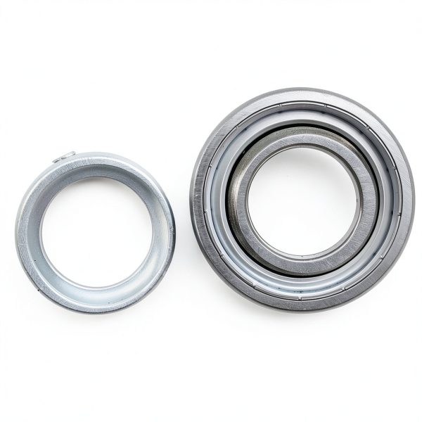 MAPLE ACE SA209-28 Insert Bearing 1-3/4" Bore, Spherical OD with Eccentric Locking Collar and Lubrication Hole-3